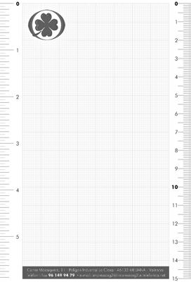 Blocs de notas A5 escala de grises 3 Tacos plano grises11